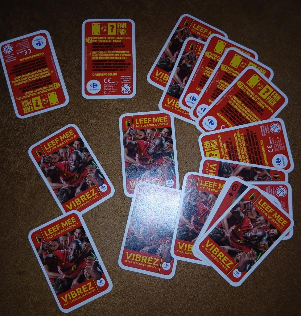 Rode Duivels Fan Pack – Carrefour 2020, Collections, Actions de supermarché, Autres supermarchés, Enlèvement ou Envoi