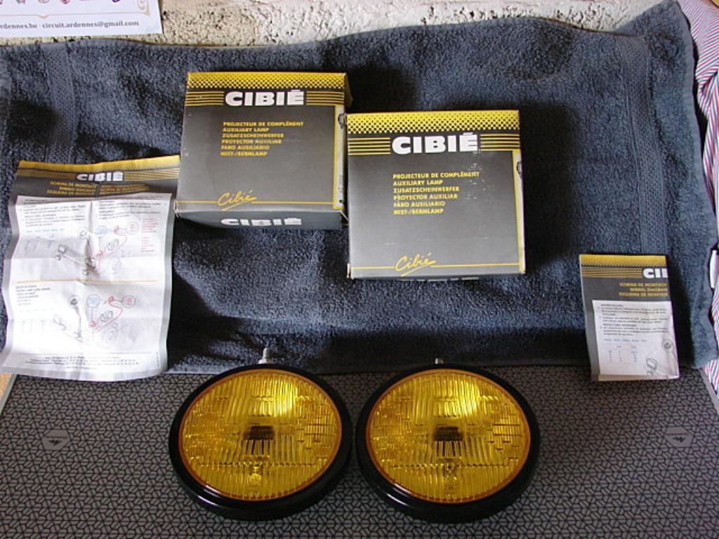 CIBIE IODE 45 fog lamps, phares antibrouillard, mistlampen, Enlèvement ou Envoi, Neuf, BMW