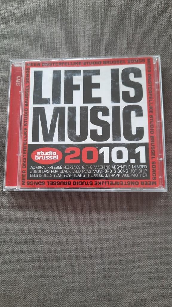 2cd Life is music 2010.1 (Studio Brussel), Ophalen of Verzenden, Zo goed als nieuw, Pop