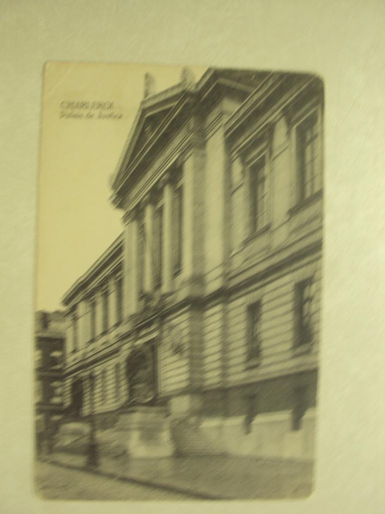 49862 - CHARLEROI - PALAIS DE JUSTICE, Envoi