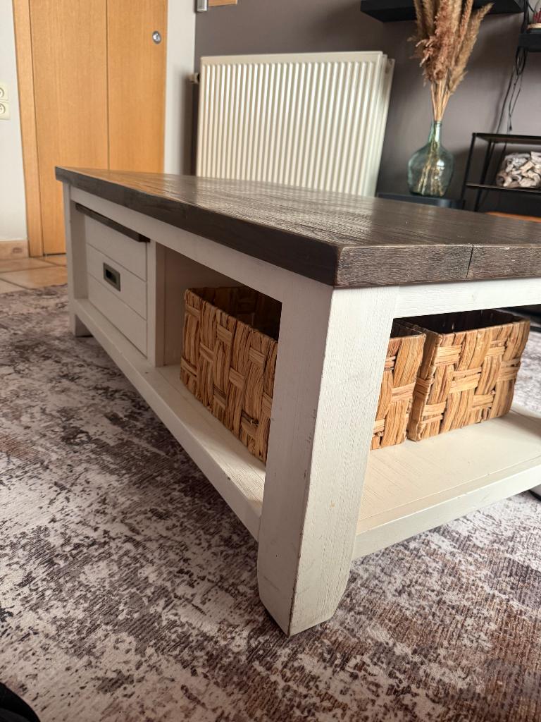 Table de salon, Maison & Meubles, Enlèvement, Utilisé, Rectangulaire, Bois