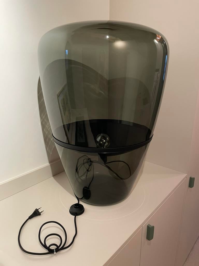 Vloerlamp balloons smoke grijs (Brokis), Ophalen, Zo goed als nieuw, Glas