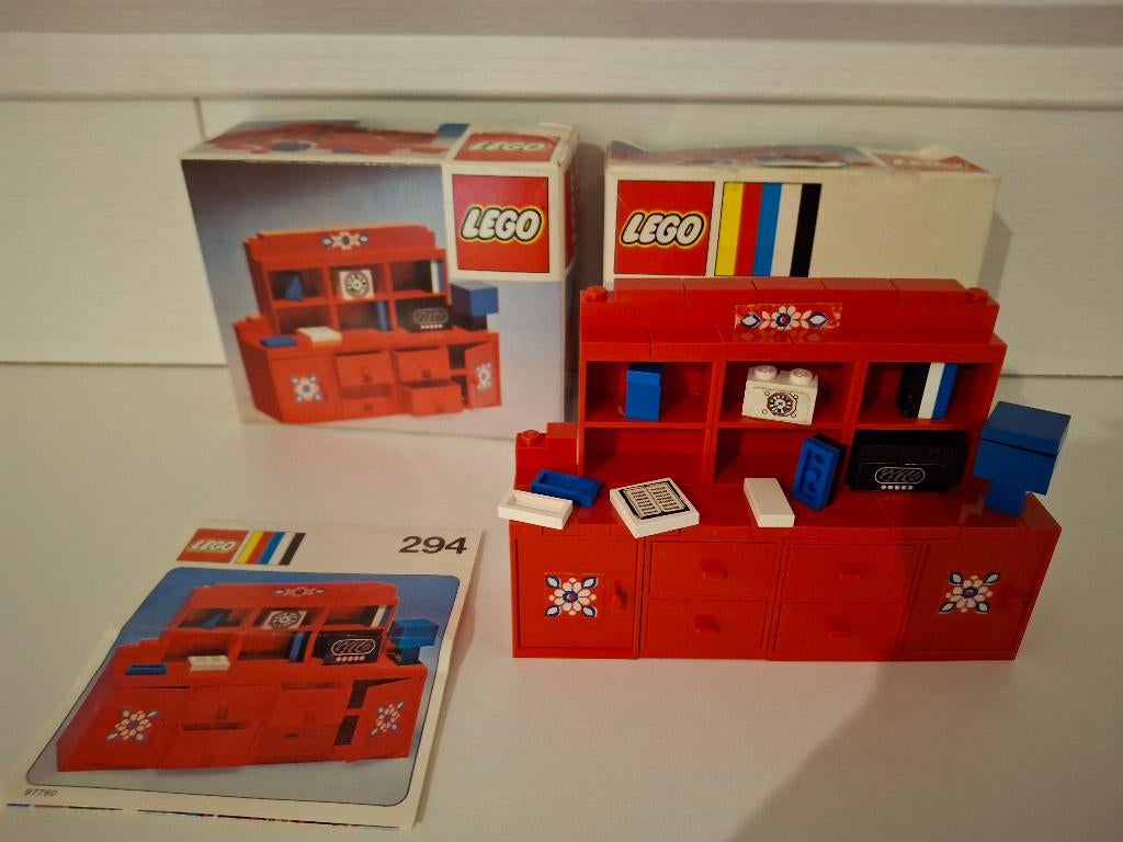 Lego Homemaker 294 ( 294-1 ) Wall unit 1974, Ophalen of Verzenden, Lego