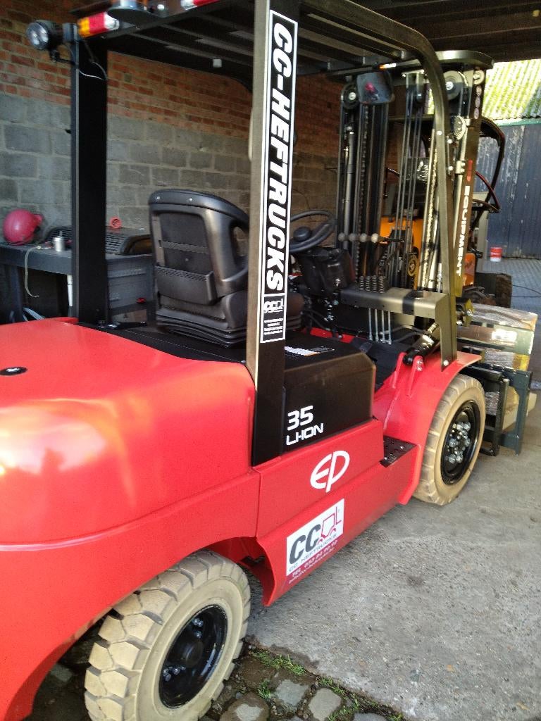 heftruck elektrisch, Doe-het-zelf en Bouw, Gereedschap | Overige machines, Zo goed als nieuw, Ophalen