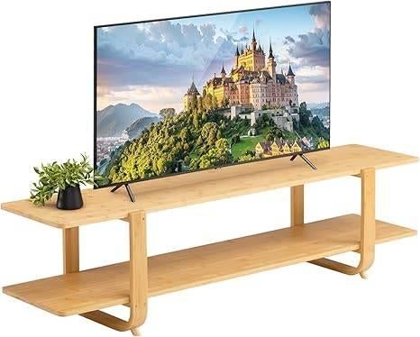 Meuble TV en bambou | Meuble TV | LIVRAISON GRATUITE