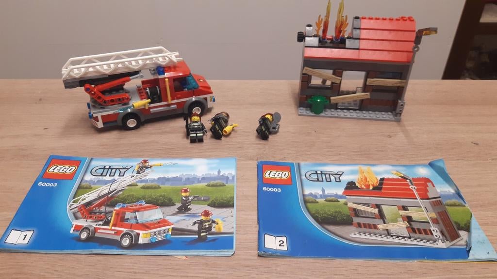 Lego brandweer sets, Ophalen, Gebruikt, Lego