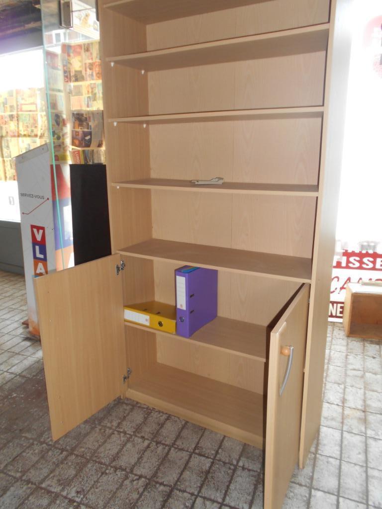 URGENT URGENT GRAND MEUBLE, Maison & Meubles, Armoires | Bibliothèques, Enlèvement, Utilisé, Autres essences de bois, Avec tablette(s)