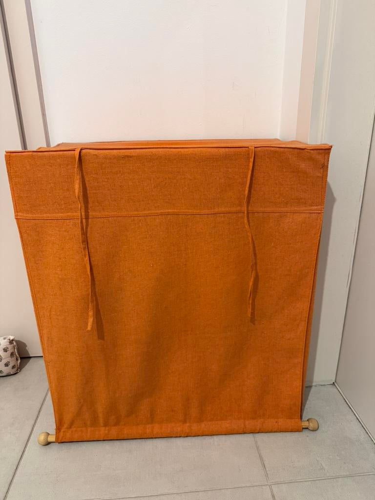 Schoenenkast - hout en linnen, Ophalen, Zo goed als nieuw