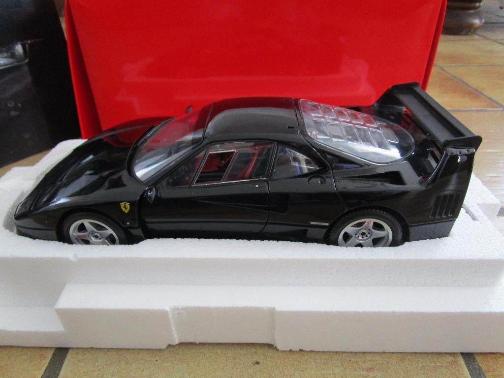 kyosho 1:18 high end ferrari f40 lm wing, Enlèvement ou Envoi, Utilisé, Voiture, Kyosho