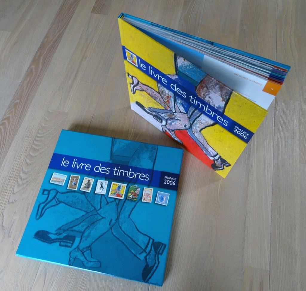 Le livre des timbres France 2006 avec timbres, Postzegels en Munten, Ophalen of Verzenden