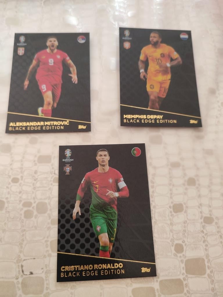 Topps Euro 2024 Match Attax Black Edge-editie, Ophalen of Verzenden, Zo goed als nieuw