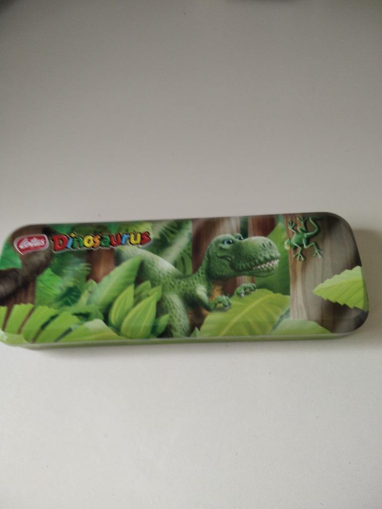 Blikken doosje dino's lotus, Collections, Boîte en métal, Enlèvement ou Envoi, Neuf