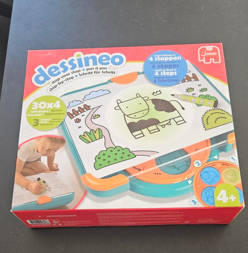 Dessineo leren tekenen in 4 stappen. JUMBO, Hobby en Vrije tijd, Ophalen, Zo goed als nieuw