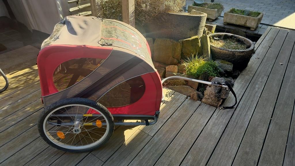 Honden fietskar, Ophalen