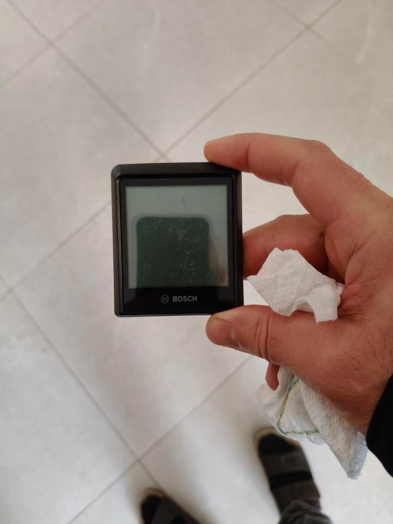 Bosch display, Ophalen