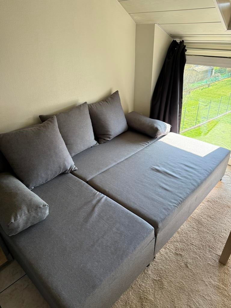 Canapé convertible, Maison & Meubles, Enlèvement, Neuf, Gris