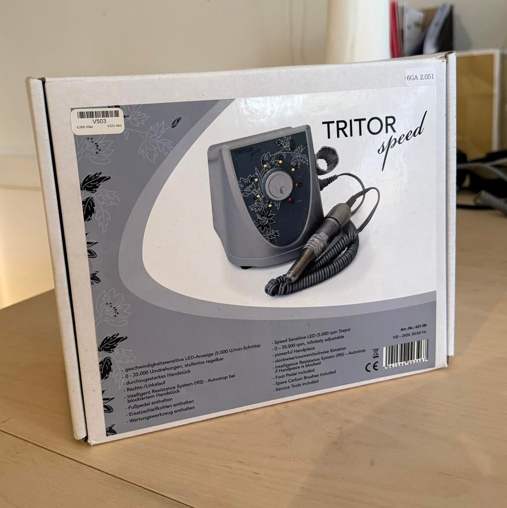 Perceuse à ongles Tritor Speed Manicure, Enlèvement, Comme neuf, Soin des mains et des pieds