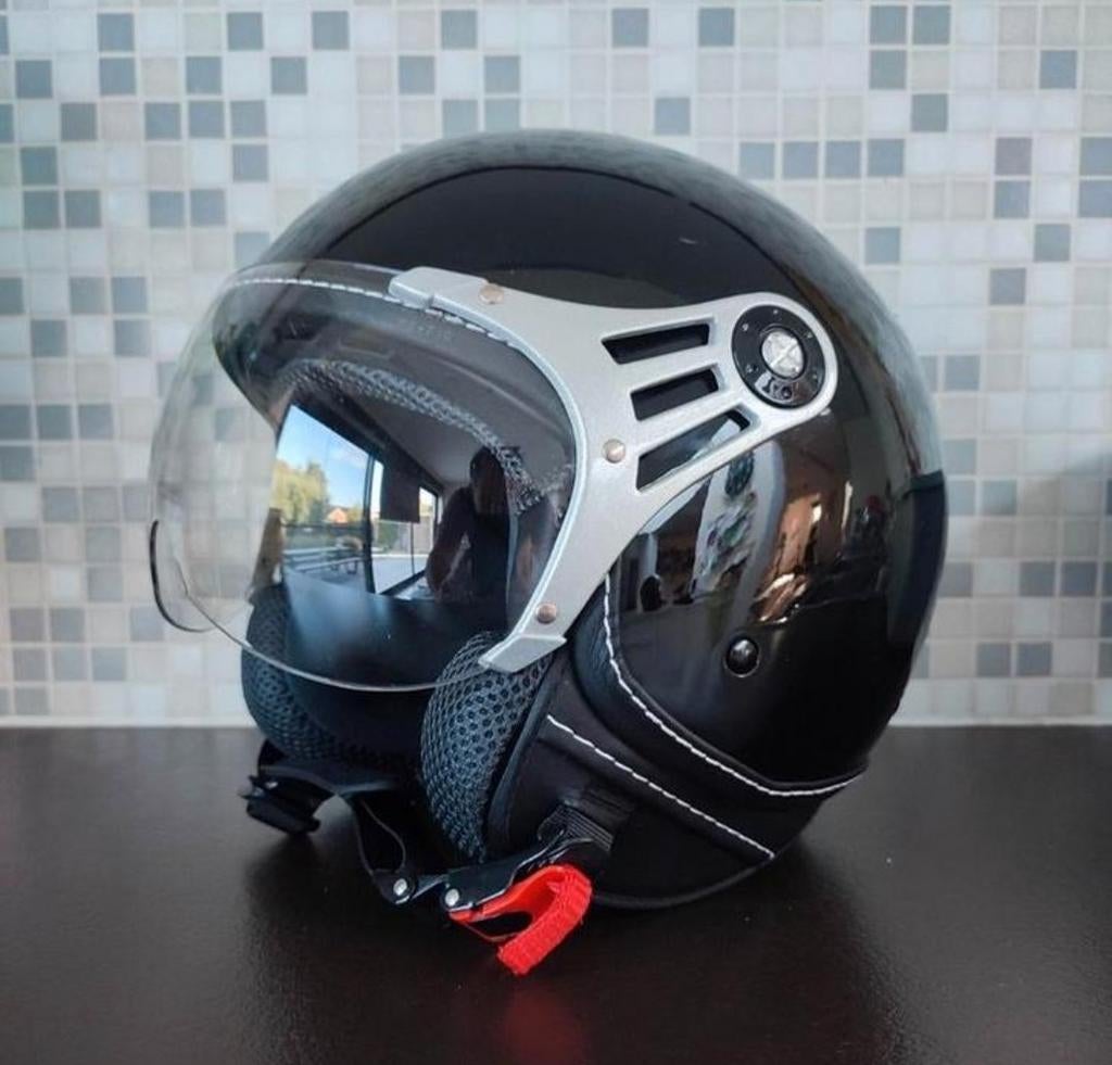 Casques et casques Casque de moto, casque de scooter, cyclom, Enlèvement, S