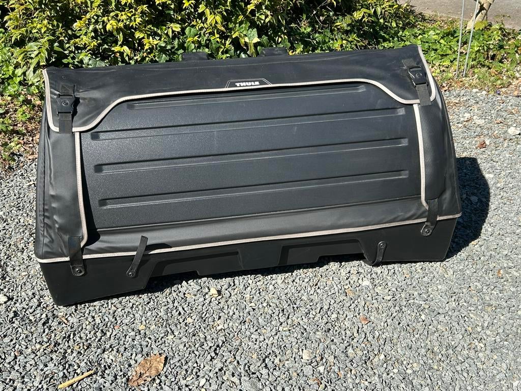 Bagagebox Thule Onto 2 Easyfold3, Auto diversen, Dakkoffers, Ophalen, Zo goed als nieuw
