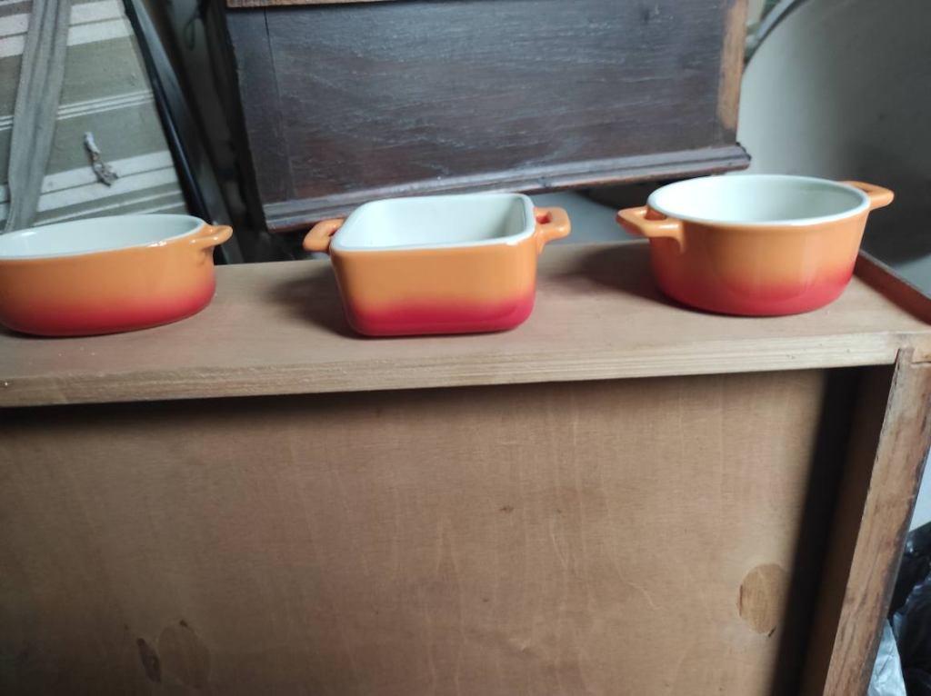 3 jolies verrines neuves, Maison & Meubles, Neuf, Uni, Céramique, Enlèvement