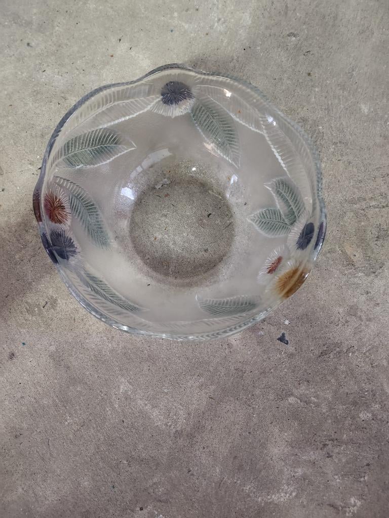 Bol saladier en verre, Maison & Meubles, Enlèvement ou Envoi, Verre