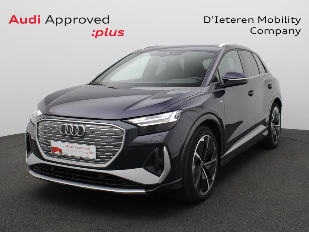 Audi Q4 e-tron Q4 e-Tron 82 kWh 40 Attraction, Auto's, Audi, Automaat, https://public.car-pass.be/vhr/6b2eda6f-e690-4c80-9efd-68a12c16198a