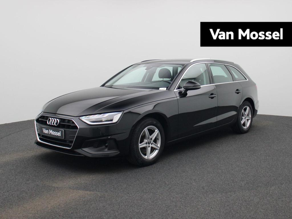 Audi A4 Avant 2.0 35 TDi 120kW S tronic LEDER | NAVI | ZETEL, Auto's, Audi, Stof, Gebruikt, Zwart, 4 cilinders