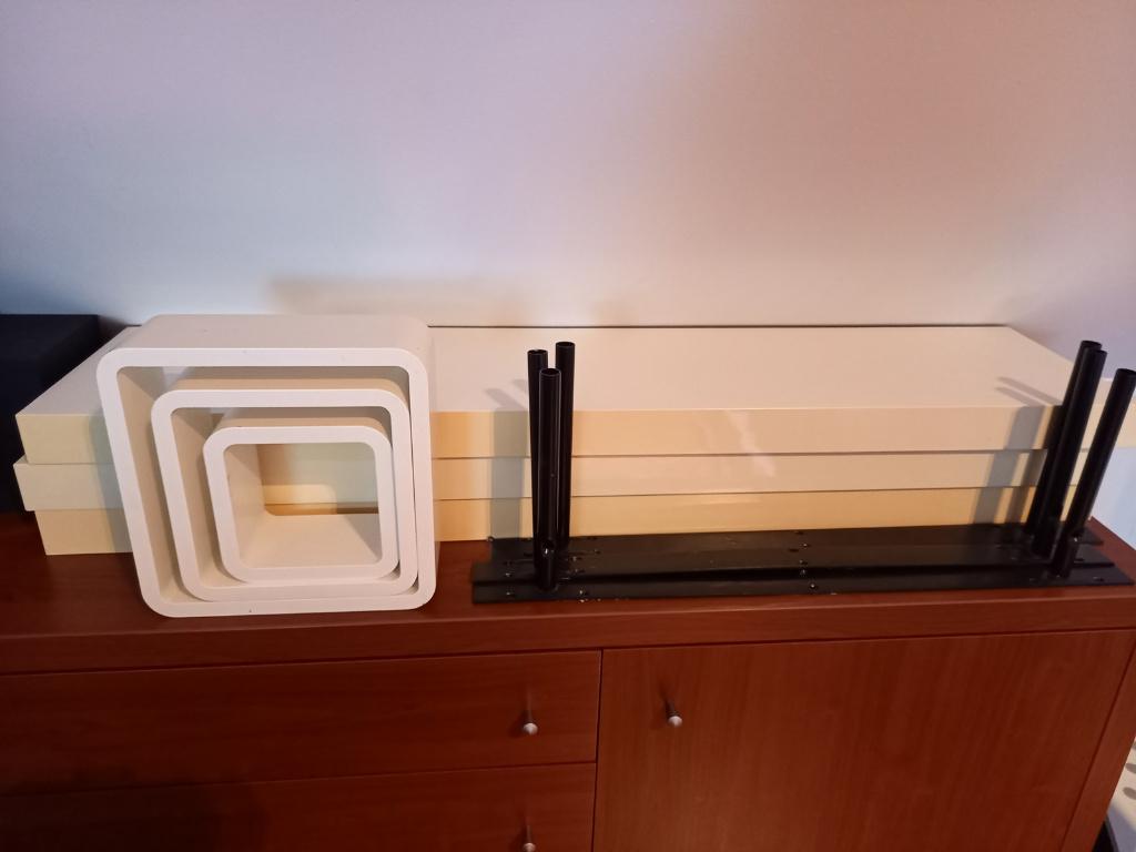 Verschillende wandplanken, Ophalen, Gebruikt