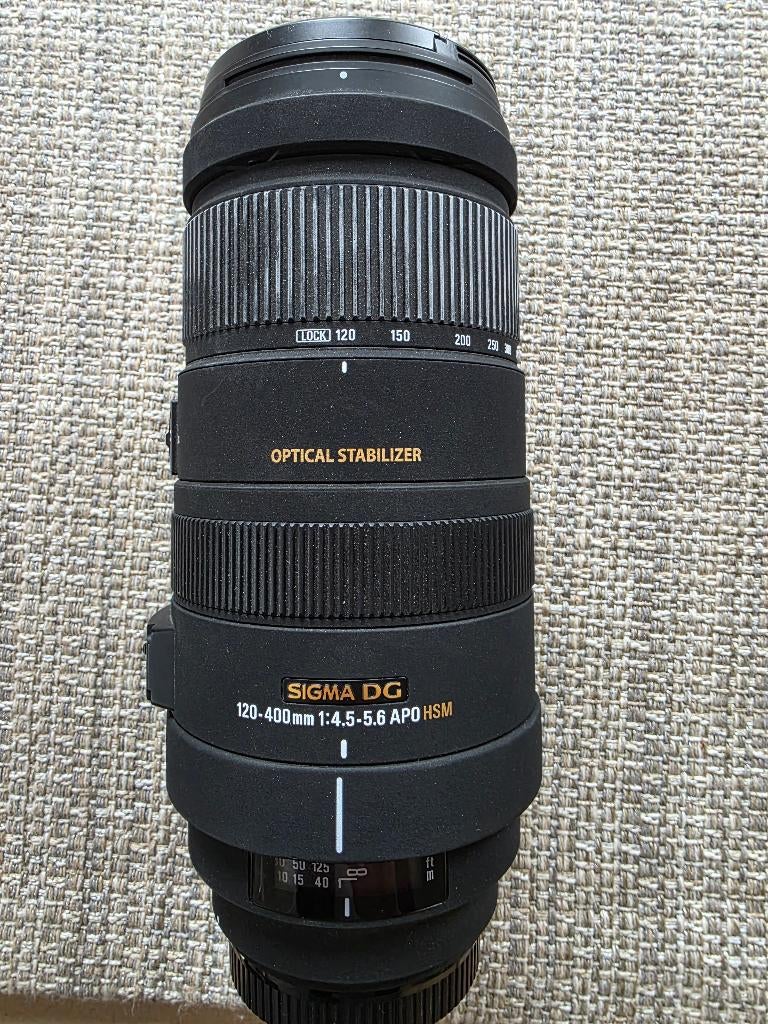 Sigma lens 120-400mm, Ophalen, Zo goed als nieuw, Telelens, Zoom