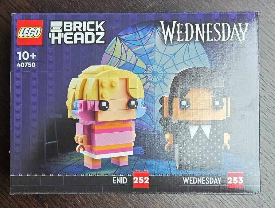 Lego Brickz Headz Wednesday 40750, Ophalen, Lego, Nieuw, Compleet