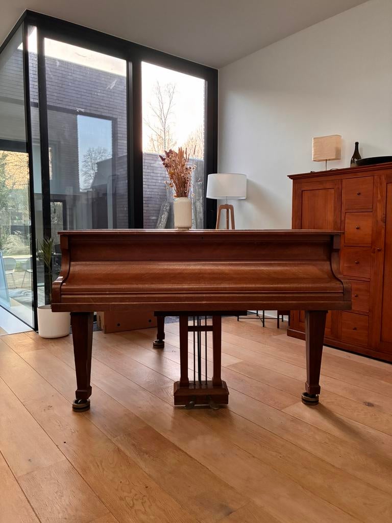 Erard vleugelpiano, Muziek en Instrumenten, Piano's, Ophalen, Gebruikt, Bruin, Vleugel