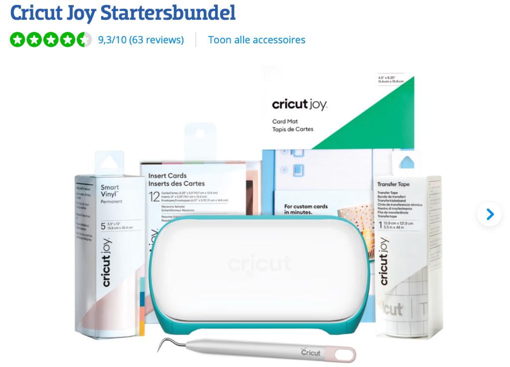 Cricut Joy, Hobby en Vrije tijd, Knutselen, Ophalen of Verzenden, Nieuw, Machine, Cricut