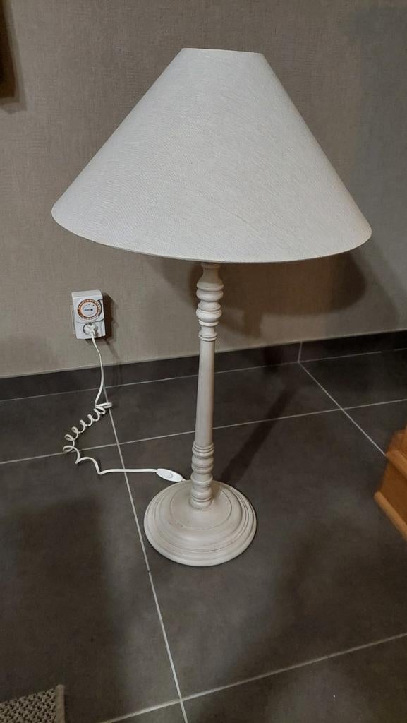 Landelijke lamp - lamp op voet - tafellamp, Huis en Inrichting, Ophalen