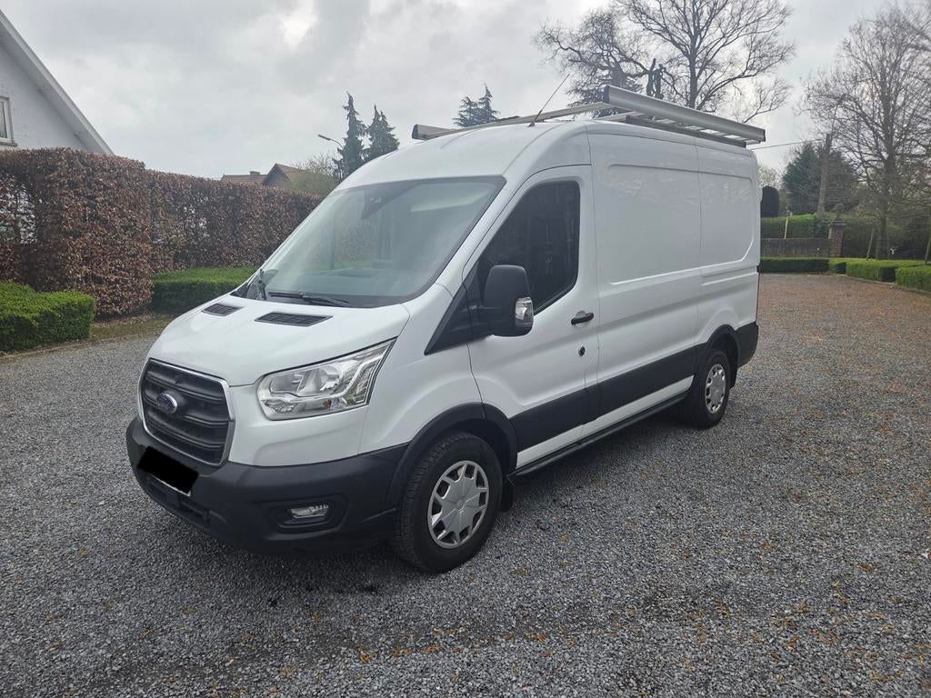 Ford Transit L2H2 Facelift – Automaat – Euro 6d-TEMP - 2021, Auto's, Bestelwagens en Lichte vracht, Bedrijf, Te koop, ABS, Achteruitrijcamera