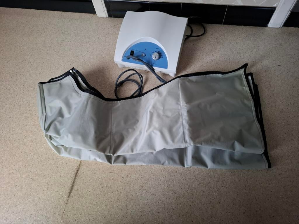 Lymfedrainagetoestel met laarzen., Enlèvement