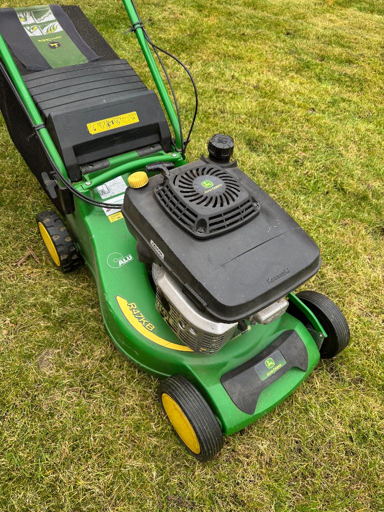 John Deer top grasmaaier, Ophalen, Cirkelmaaier, Gebruikt, Versnellingen