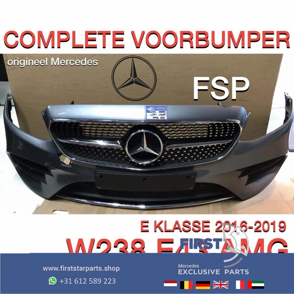 W238 C238 E43 E53 AMG VOORBUMPER GRIJS + DIAMOND GRIL Merced