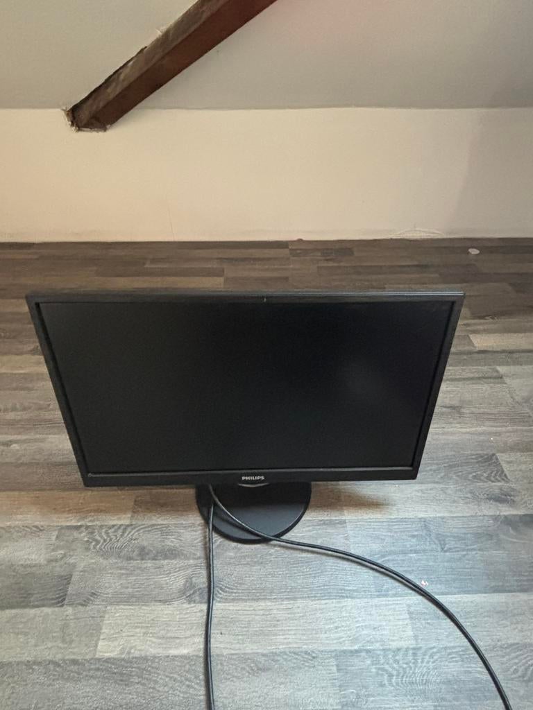 Philips 240V5QSB (24” Full HD), Computers en Software, Ophalen, HD, Zo goed als nieuw, DVI