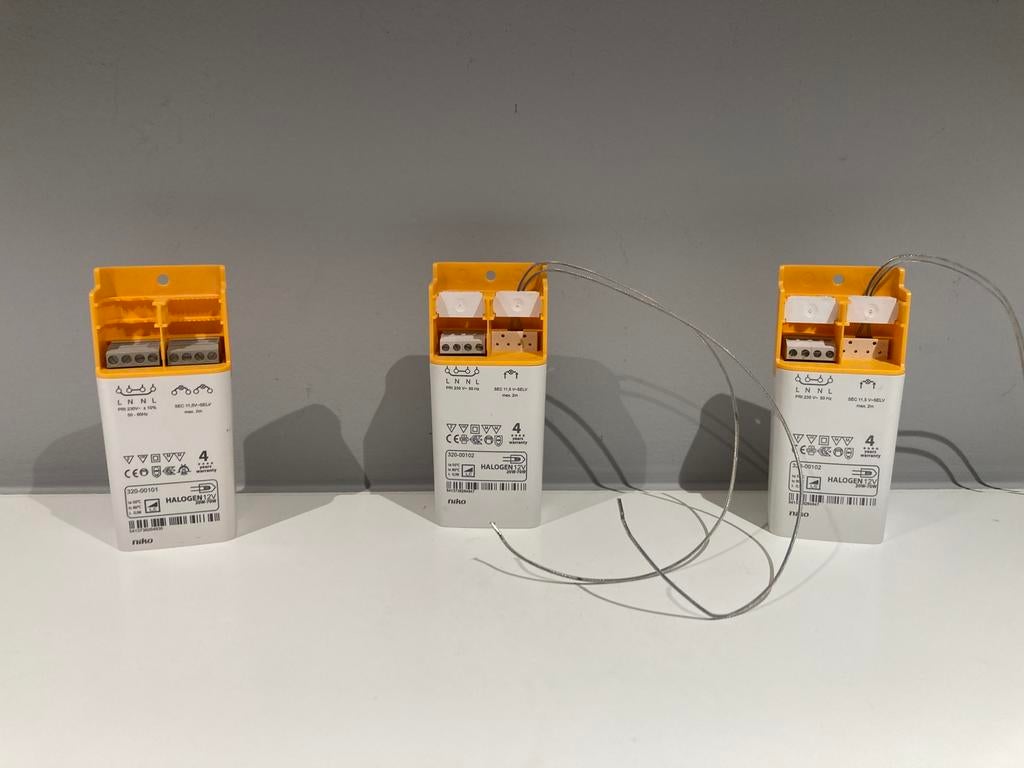 Elektronische transformators NIKO, Enlèvement ou Envoi, Comme neuf