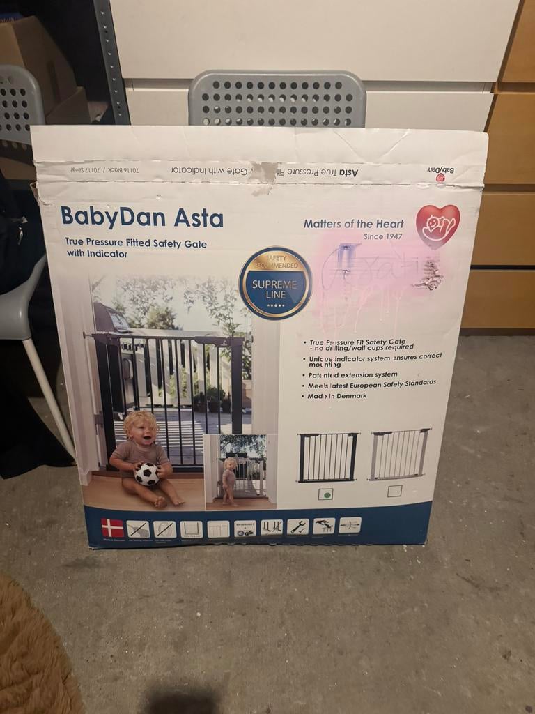 Baby rekje babydan asta, Kinderen en Baby's, Traphekjes, Ophalen, Zo goed als nieuw