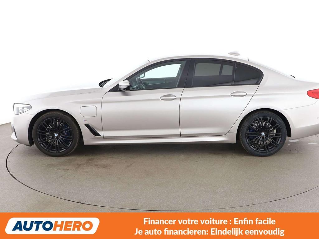 BMW 5 Serie 530 530e M Sport (bj 2019, automaat), Auto's, BMW, Achterwielaandrijving, Gebruikt, Leder, Hybride Elektrisch/Benzine