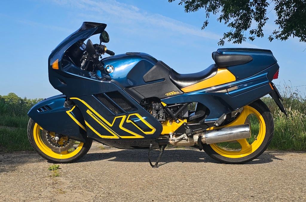 BMW K1 BLAUW / GEEL 1992 34700KM NIEUWE STAAT