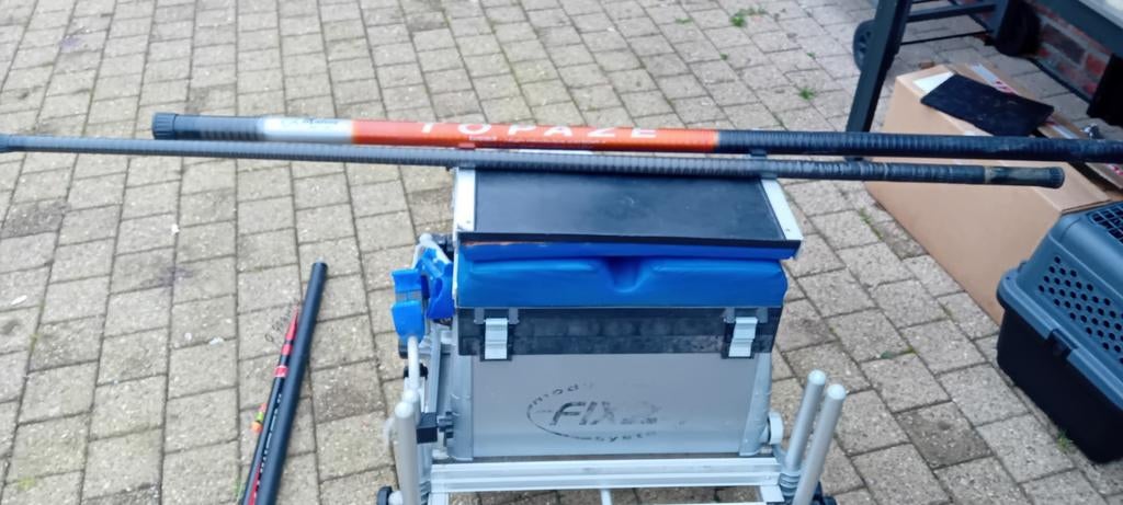 Malëve topaze hengel 9.5 m, Enlèvement