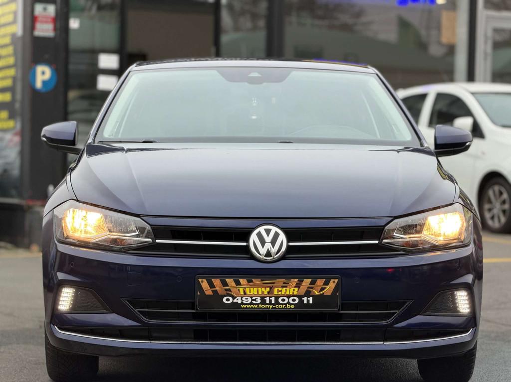 Volkswagen Polo Polo 1.0 TSi United*NAVI*Carplay*Android*CAM, Auto's, Stof, Gebruikt, 95 pk, Blauw