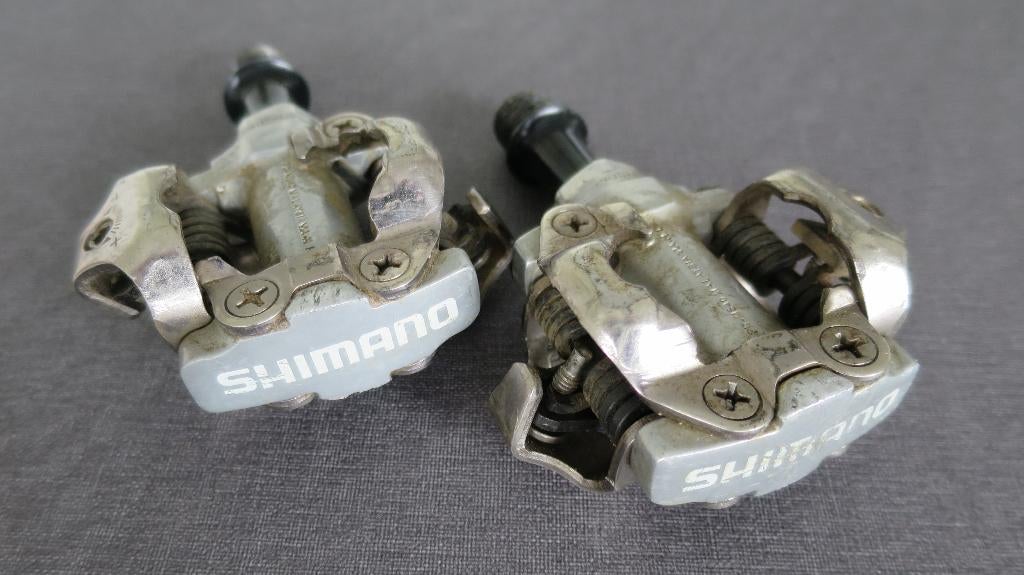 Shimano MTB pedalen, Fietsen en Brommers, Ophalen of Verzenden, Zo goed als nieuw, Crankstel of Pedalen