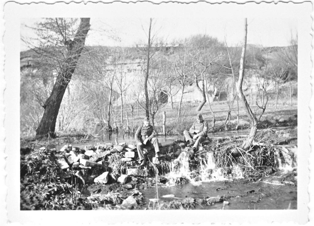 4 orig. foto's - Luftwaffe Vliegtuig Bergungstruppe - WO2, Verzenden, Luchtmacht, Foto of Poster