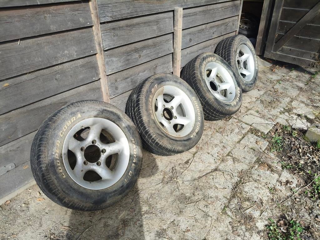 Daihatsu feroza velgen, Ophalen, Gebruikt