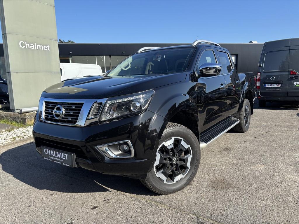 Nissan Navara 2.3DCI 190 AT TEKNA + DIFF / GARANTIE, 0 cilinders, 0 kg, Zwart, Bedrijf