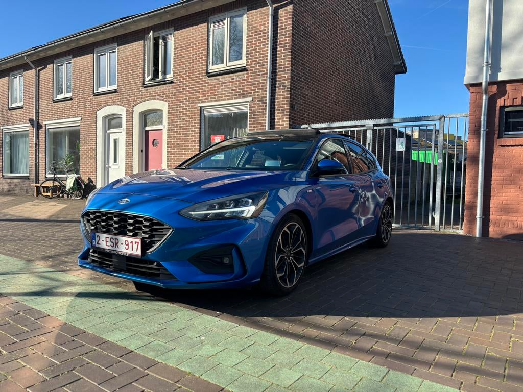 Ford focus 1.5 diesel st-line 2018 automaat pano camera, Autos, Ford, Focus, Achat, Euro 6, Noir