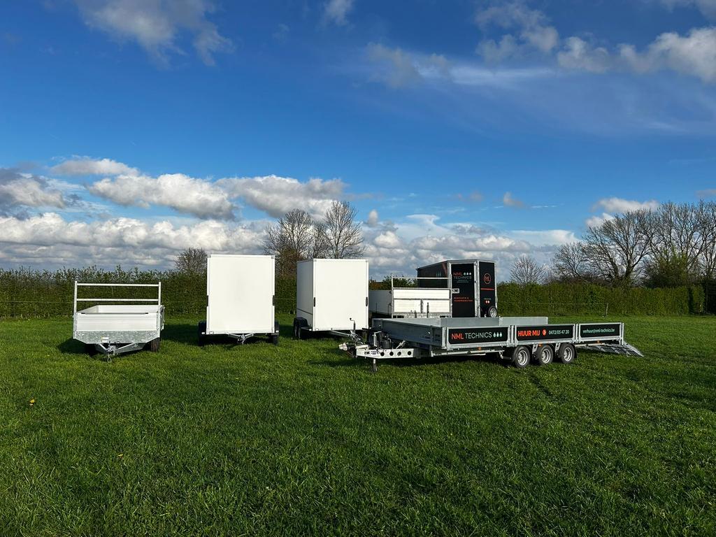 Aanhangwagen te huur–750kg 3000kg 3500kg direct beschikbaar, Auto diversen, Aanhangers en Bagagewagens, Ophalen, Zo goed als nieuw